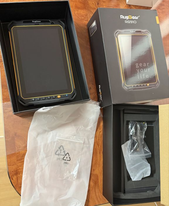 Tabletă RugGear RG910 – NOUĂ, 8”, 4G, rezistentă, stare perfectă