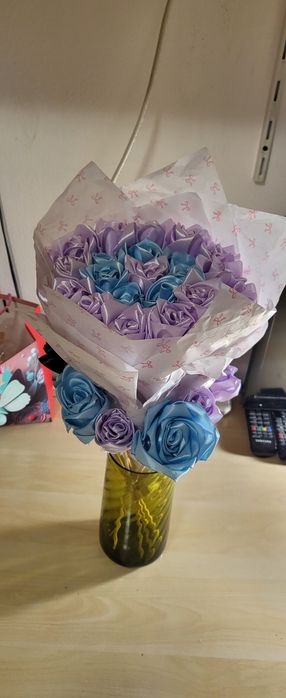 Buchet trandafiri panza