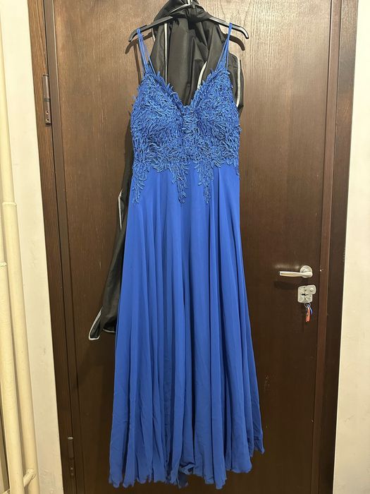 Официална синя рокля
