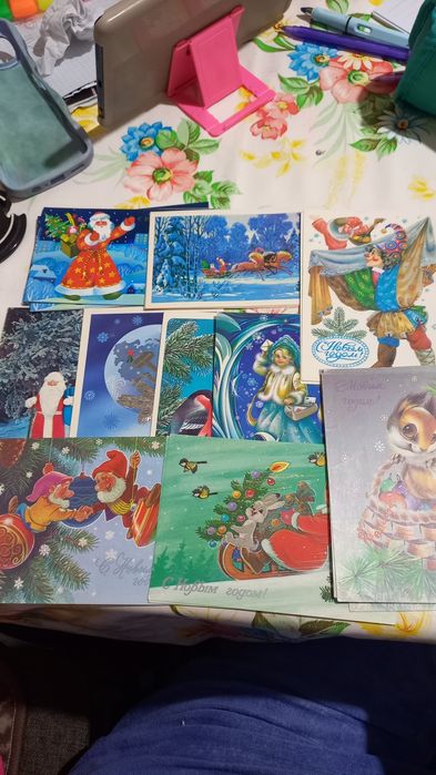 Советские открытки новые