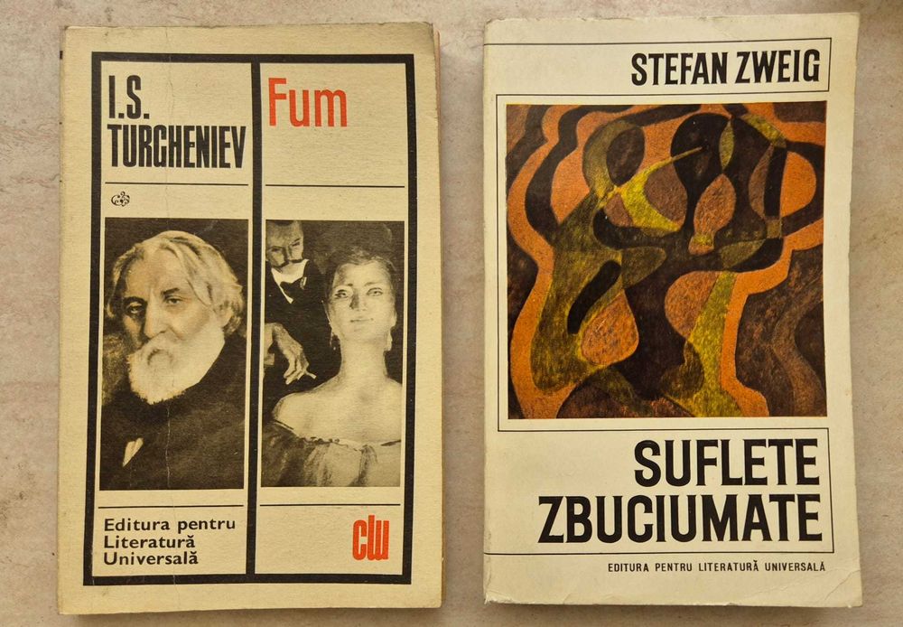 Pachet 2 romane psihologice clasice – Stefan Zweig și I.S. Turgheniev (Ed. ELU)