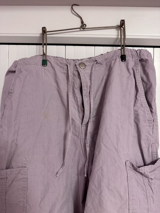 Лилав карго панталон от Pull&Bear, размер M