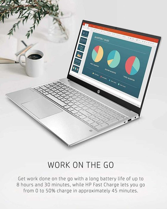 HP Pavilion, 15,6  Full HD  AMD Ryzen 5 5500U, 8 ГБ 512 ГБ