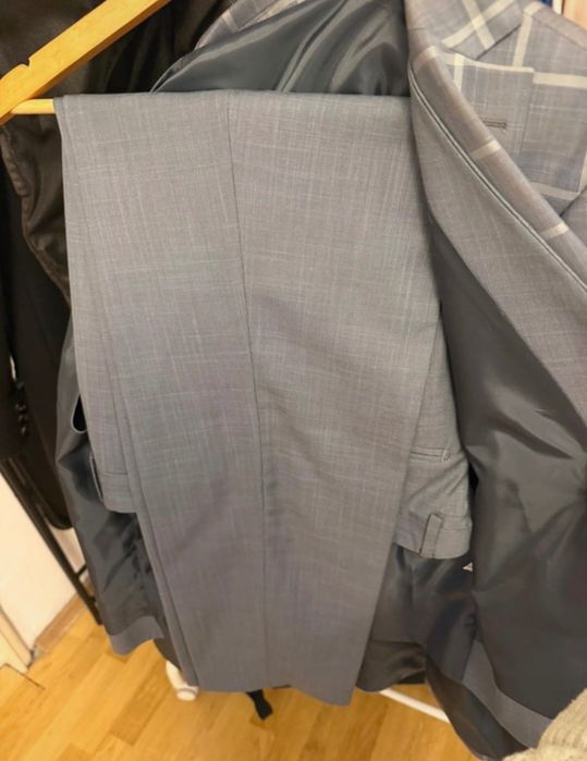 Costum din 3 piese pentru bărbați Sacou Pantaloni și Vesta