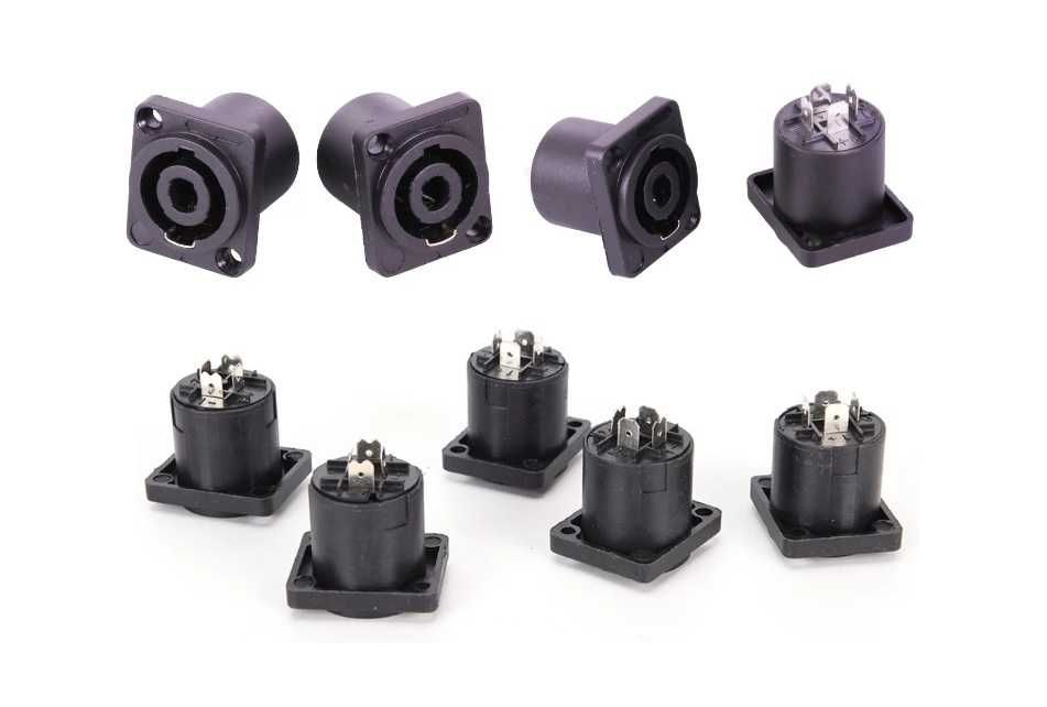 Mufa / Mufe Speakon (model Neutrik) adaptoare speakon , speakon panou