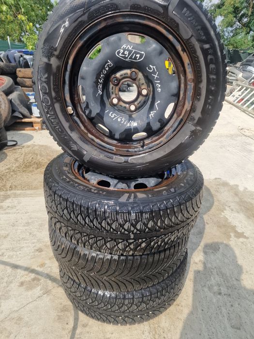 Cauciucuri M+S  Hankook 185/65/14 an 2019 Skoda Roomster. FABIA 2