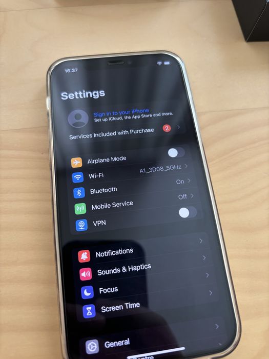 iPhone 12 Pro 128gb Gold с кабел, протектор и калъф