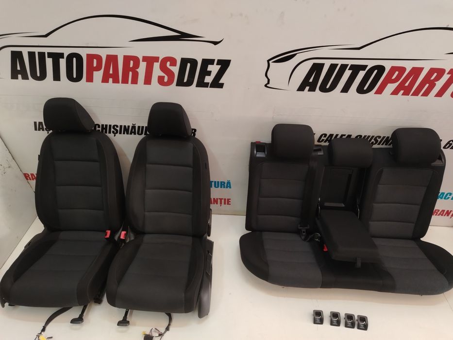 Scaune scaun interior Textil velur Alcantara Golf 6 Hatchback Incălzite Europa