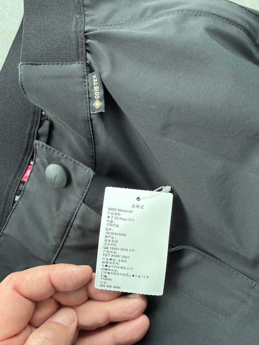 Pantaloni moto BMW dama Rallye GTX  si husa de ploaie goretex