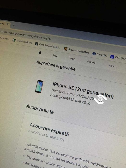 iPhone SE (2020) incarcator priza cutie originala