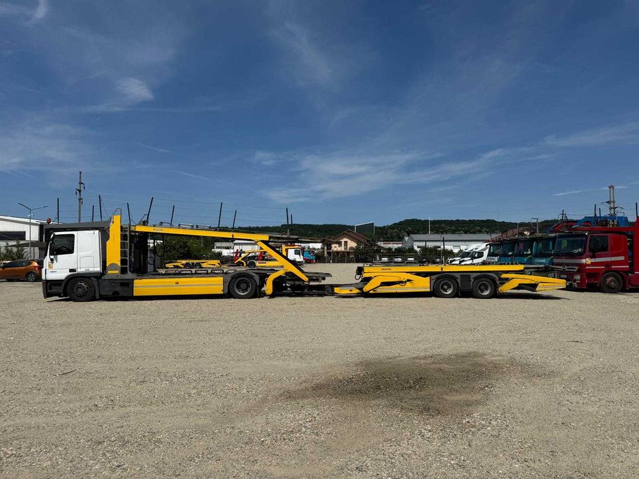 Camion transport auto Mercedes-Benz Actros 1841 2008 + Rolfo Pegasus 09/2008