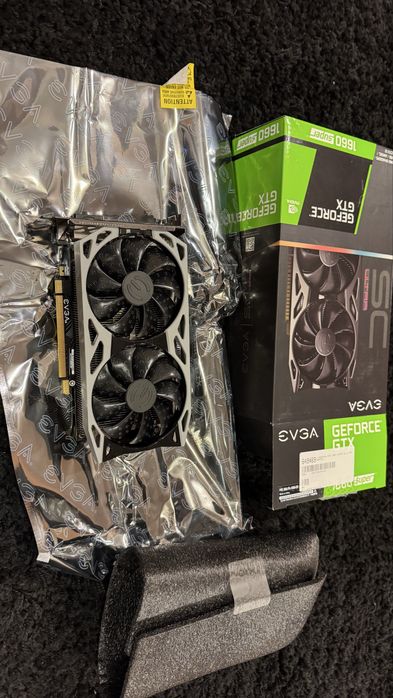 Видеокарта EVGA GeForce GTX 1660 SC ULTRA GAMING