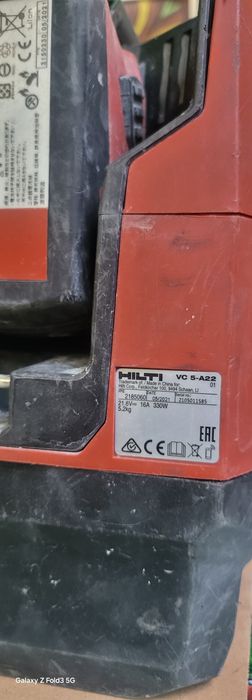 Прахосмукачка хилти vc5 a22