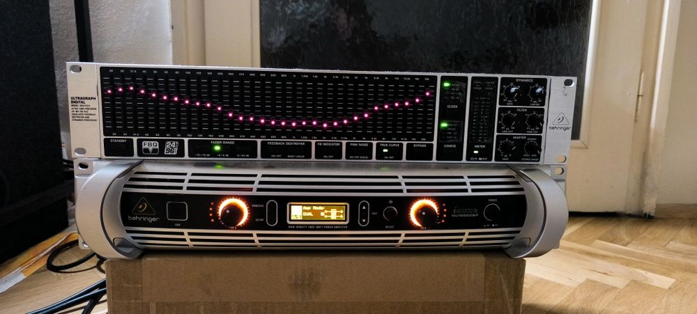 Усилвател и еквалайзер BEHRINGER