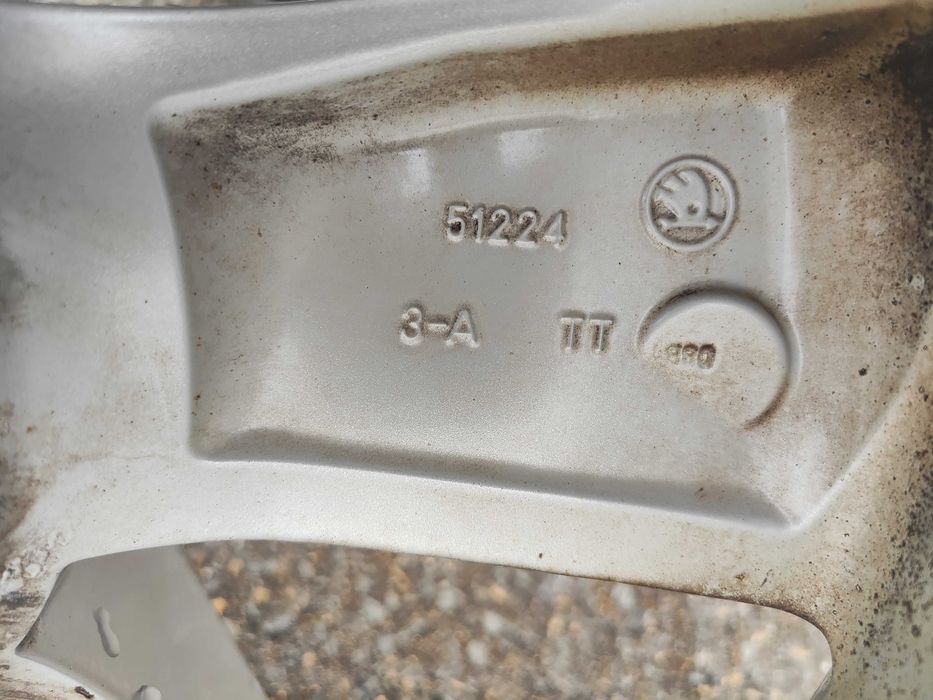 4бр.алуминиева джанта 17цола за Skooda 5x112