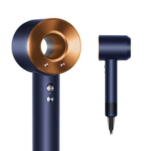 Uscator de par Dyson HD07 Supersonic, 4 setari de temperatura, Albastru de Prusia/Cupru