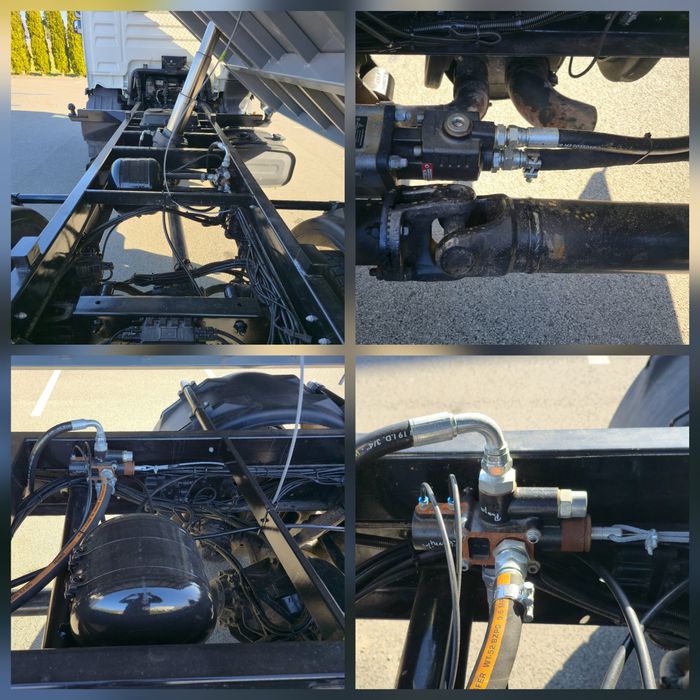 MAN TGL 12.180  Basculabil pe 3 parti basculanta