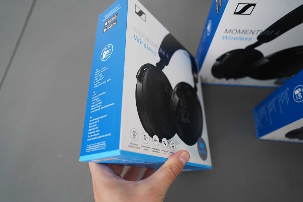 Sennheiser Momentum 4 Wireless - безжични слушалки, чисто нови, запечатани