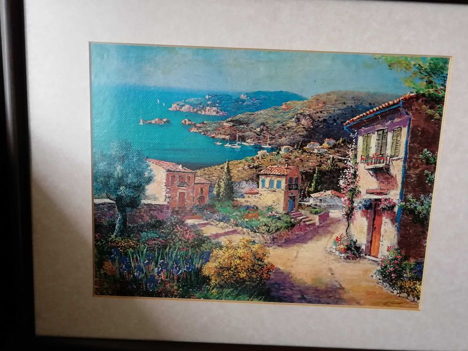 4 Картини - две с испански пейзаж и две с Корида