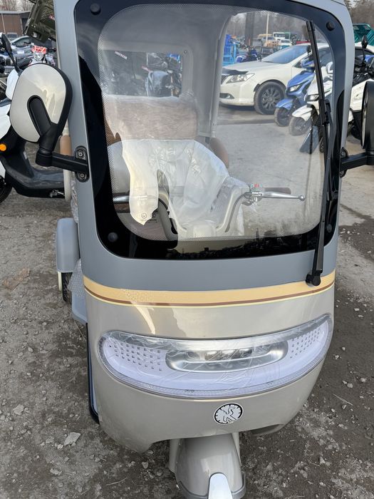 Электротрицикл пассажирский мапед, мотоцикл