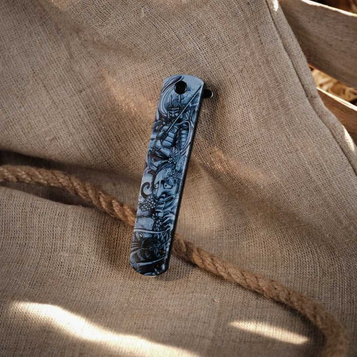 Сгъваем нож Ganzo G626-GS Blue Samurai Tanto