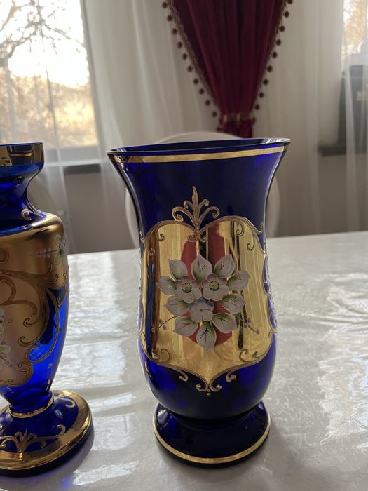 Вазы Богемия .новые