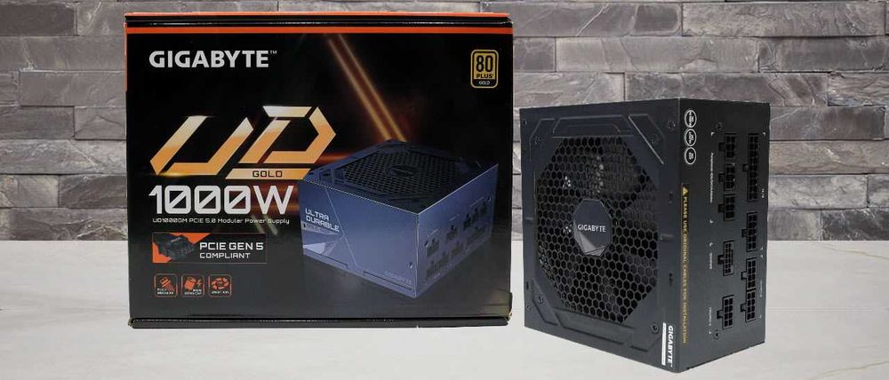 Блок питание  GIGABYTE GP-UD1000GM PG5 Rev2.0 - PCIe5.0 black