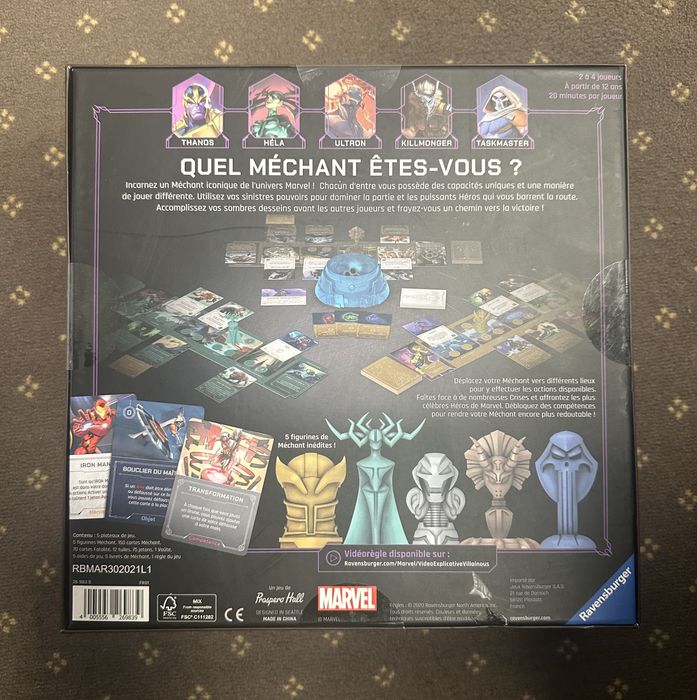 Joc de societate Marvel Villainous: Infinite Power - Strategie