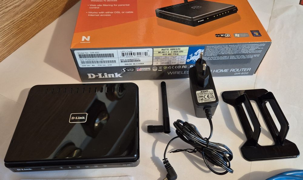 Router D-Link Wireless N150 Home DIR-600 absolut nou nefolosit