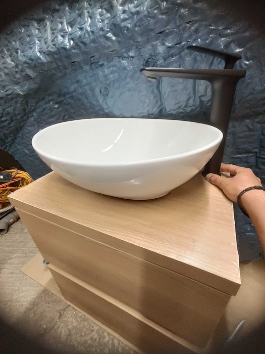 Порцеланова купа и двоен клик сифон