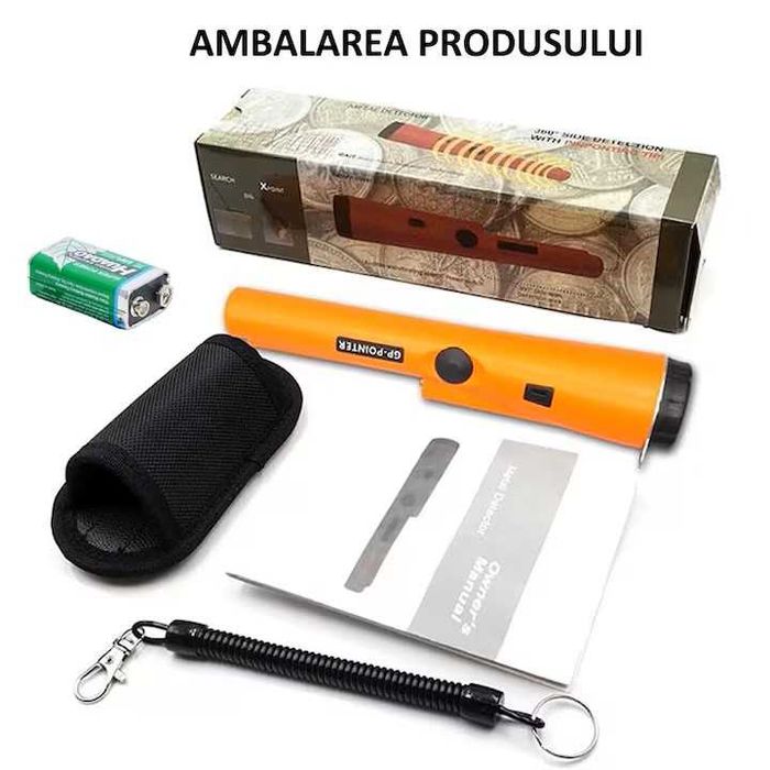 Detector metal aur, argint ,fier, cabluri, chei, tevi. Nou