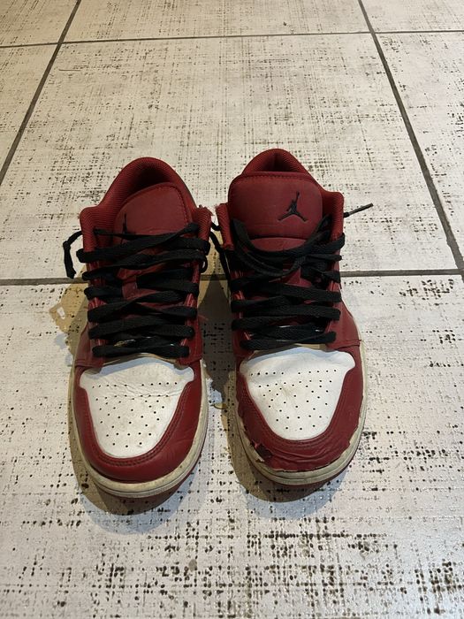 Nike Air Jordan 1 Low “Gym Red / White-Black”