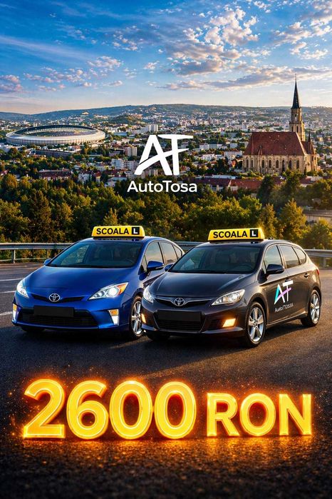 Școală de șoferi pe Automată & Manuală – Instructor autorizat (Cluj)