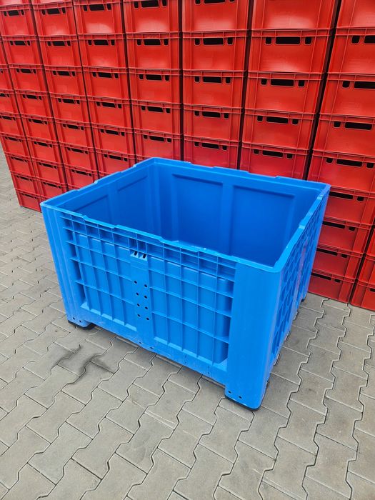Boxpalet plastic/rezistenta sporita/TRANSPORT GRATUIT 770 RON