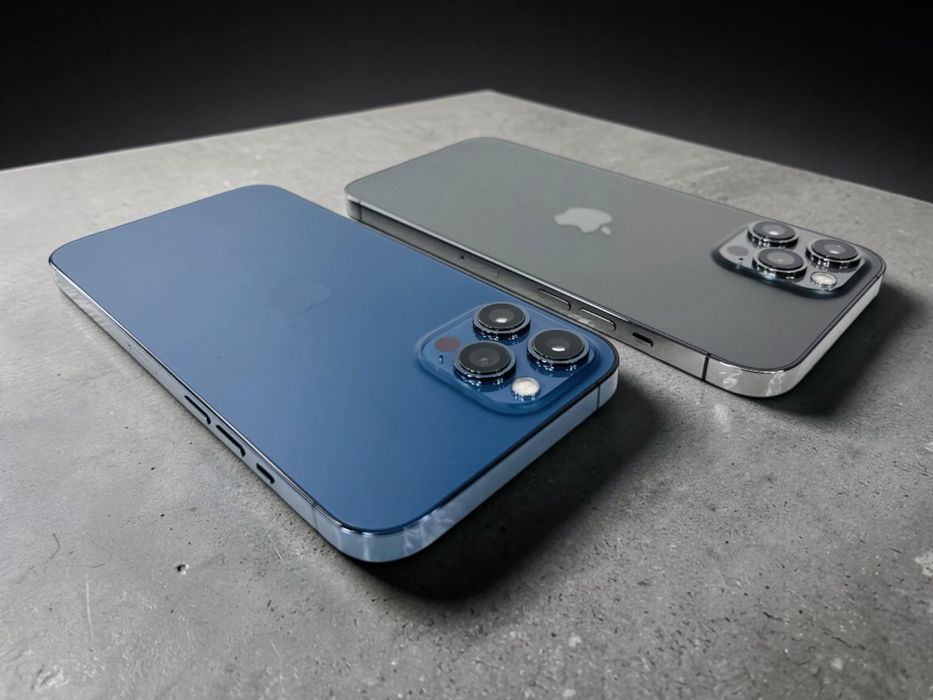 Apple iPhone 12 Pro Max 256GB Blue / Graphite 100% Батерия! Гаранция!