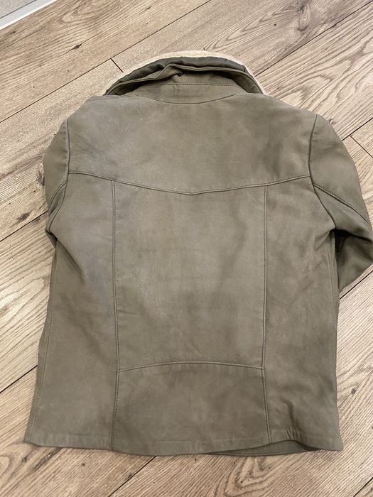 Кожено яке Mango