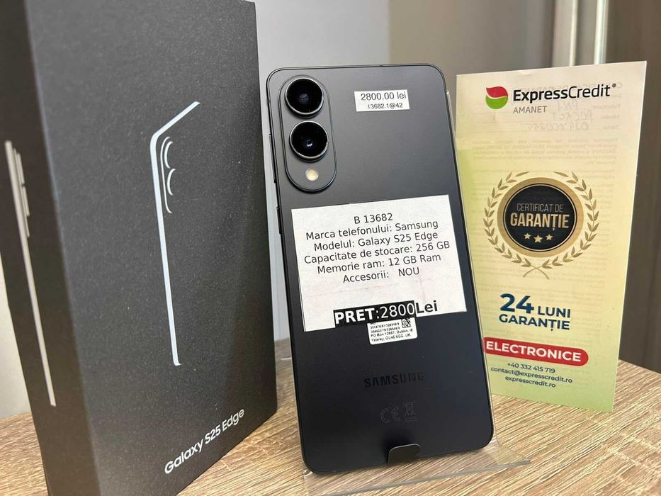 (AG42) Samsung Galaxy S25 Edge b13682 - Garantie 2 ani!