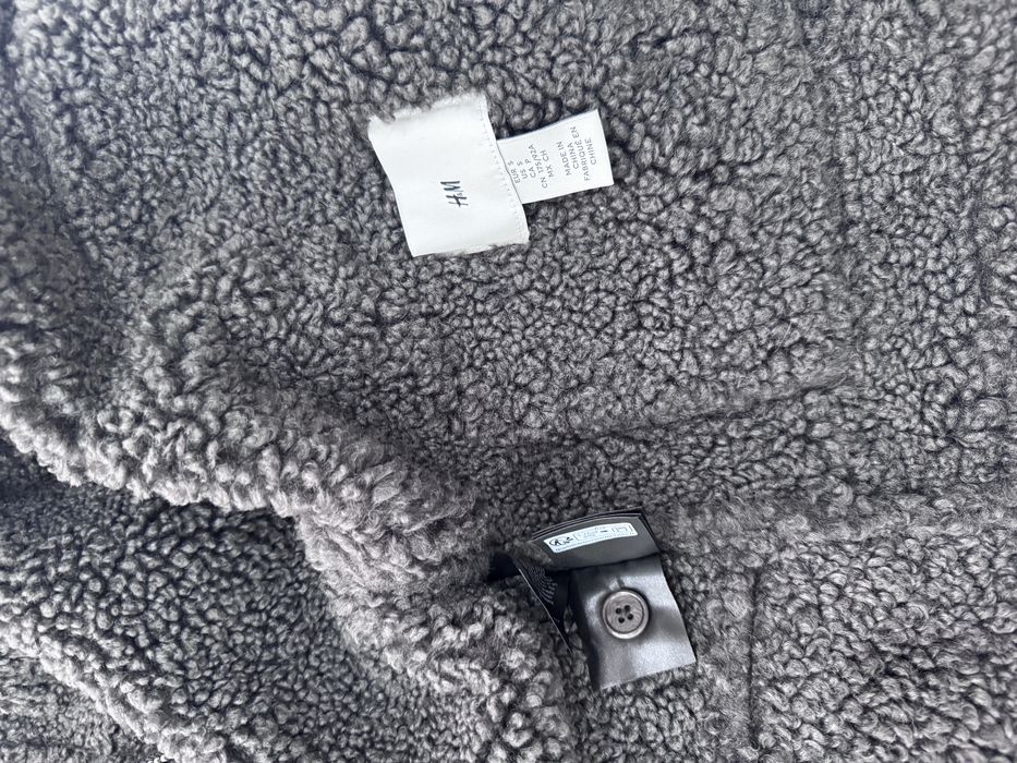 H&m дубленка стильная S