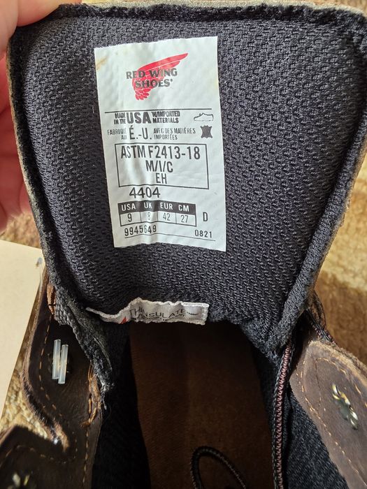 Тшо ботинка Red wing,