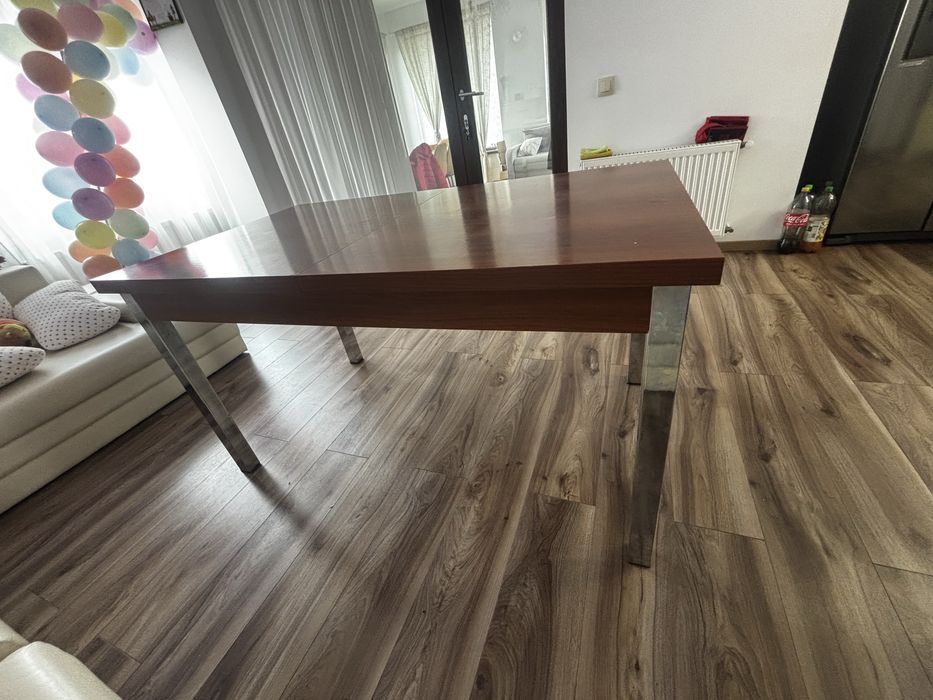 Masa masiva de bucatarie / dining extensibila 80*140/180