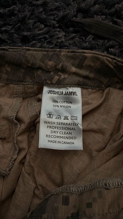 Joshua Jamal Camo Cargo Pants