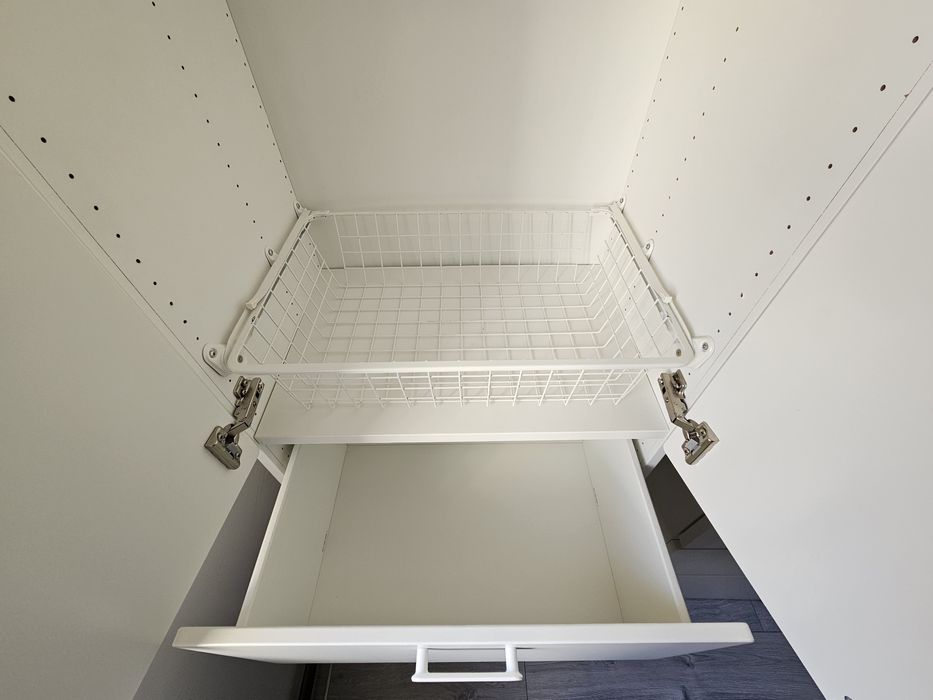 Dulap Smastad/Platsa Ikea alb
