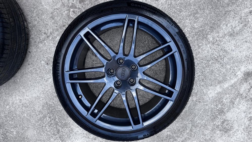 Jante R19 Audi/Vw 5x112 Et:52 butuc:66,6mm Model LeMans fara Anvelope
