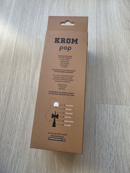 Kendama Krom pop