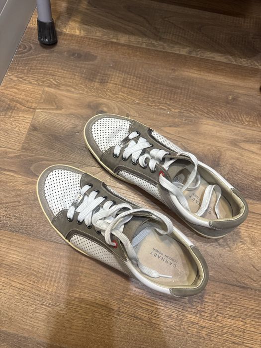 Мужские макасы кожаные