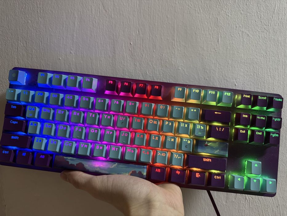 Клавиатура Dark Project DPO 87 Night Sky Violet