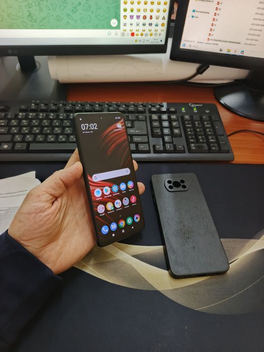 Poco X3pro 8+3/256gb(2022) iwlawi zur aybi yuq tozza telefon