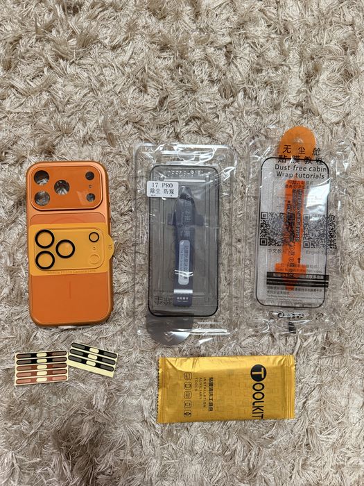 Kit protectie Iphone 17 PRo