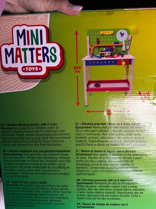 Banc de lucru jucarie copii lemn