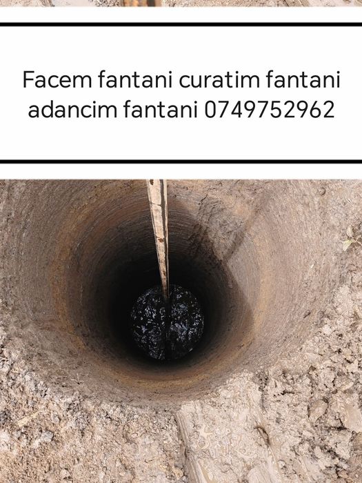 Curatim fântâni adâncime fântâni